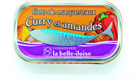 Filets de maquereaux curry et amandes