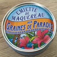 Emietté de maquereau aux graines de paradis