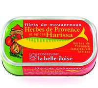 Filets de maquereaux herbes de Provence et épices harissa