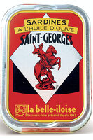 Sardines Saint-Georges à l'huile d'olive Millésime de garde
