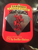 Coffret 4 Boîtes De Sardines Saint-georges