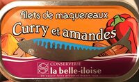 Filets de maquereaux curry et amandes