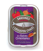 Sardines cuisinées à déguster chaud aux épices orientales