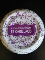 Caviar d’aubergines et cabillaud