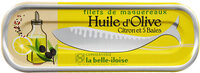 Filets de maquereaux à l'huile d'olive, citron et 5 baies