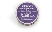 Thon blanc germon à l'huile d'olive et à l'ail