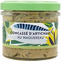 Concassé d'artichaut et maquereau