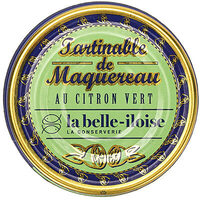 Tartinable de maquereau au citron vert
