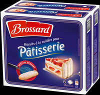 Biscuits à la cuillère pour Pâtisserie Lot de 2 x 36