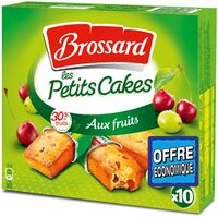 Brossard - mini cake fruits x10 300g offre eco