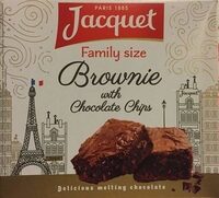 Brownie with chocolate chips