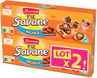 Lt2 p'tit savane rigolo chocolat 150g