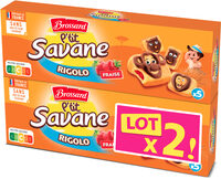 Lt2 p'tit savane rigolo fraise 150g