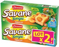 Savane Jungle Abricot LOT X2