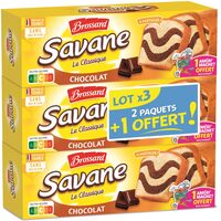 Lot 2+1 offert savane choco 310g