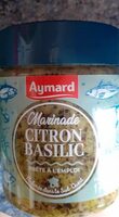 Marinade Citron Basilic