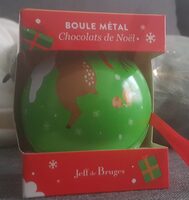Chocolat boule metal