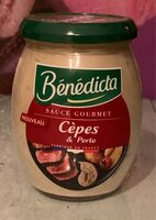 Benedicta sauce gourmet cèpes et Porto