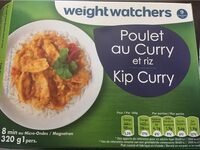 Poulet au curry et riz