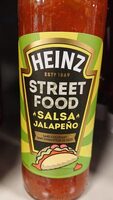 Street food salsa jalapeño
