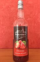 Sirop de fraise frigolet