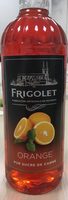 Sirop orange frigolet