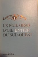 Foie gras d'oie entier