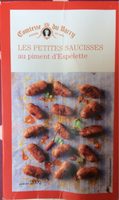 Les petites saucisses au piment d'Espelette