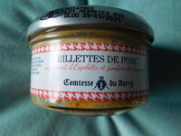 Rillettes de porc au piment d'Espelette et jambon de Bayonne