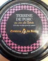 Terrine de porc au vin de Xérès