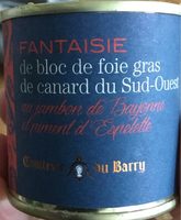Bloc de foie gras de canard du sud ouest