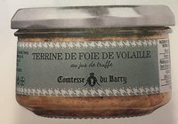 Terrine de foie de volaille au jus de truffe