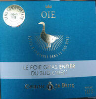 Foie gras entier du sud-ouest (Oie)
