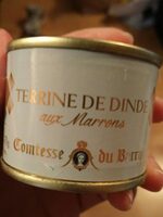 Terrine de dinde aux marrons