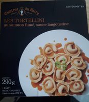 Tortellini au saumon fumé, sauce langoustine