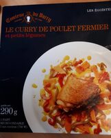 Curry de poulet fermier
