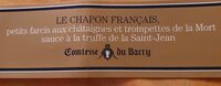 Le chapon français.
