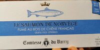 Saumon de Norvège fumé au bois de chêne