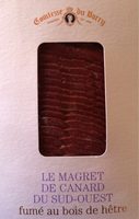 Magret de canard du sud ouest fumé au bois de hêtre