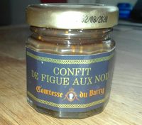 Confit de figues aux noix