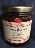 Confiture de fraise à la vanille