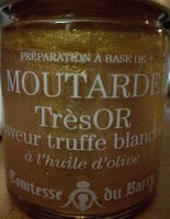 Moutarde trésor saveur de truffe blanche
