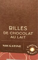 Billes de chocolat au lait