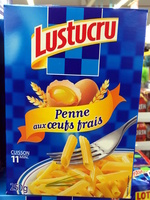Penne aux œufs frais (Cuisson 11 min.)