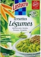 Torsettes aux légumes