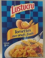 Torsettes aux oeufs frais