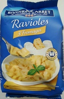 Ravioles 3 fromages