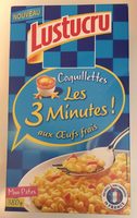 Coquillettes Les 3 Minutes aux oeufs frais