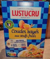 Coudes rayés aux œufs frais