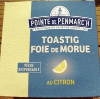 Toastig foie de morue au citron